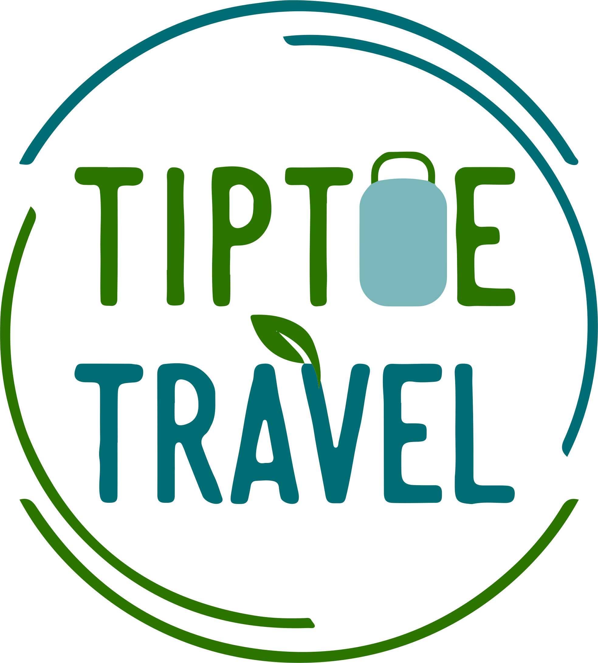 Tiptoe travel